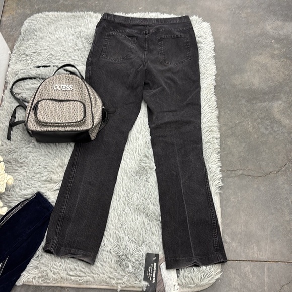 Real Size Classic Black Straight Leg Women's Denim Jeans Chica Small S (4-6) Avg - Picture 10 of 16